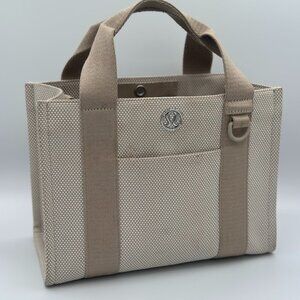 👜 **Lululemon Canvas Mini Tote Bag  4.5L – Taupe/Beige** 👜